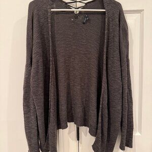 American Eagle Dark Grey Cardigan